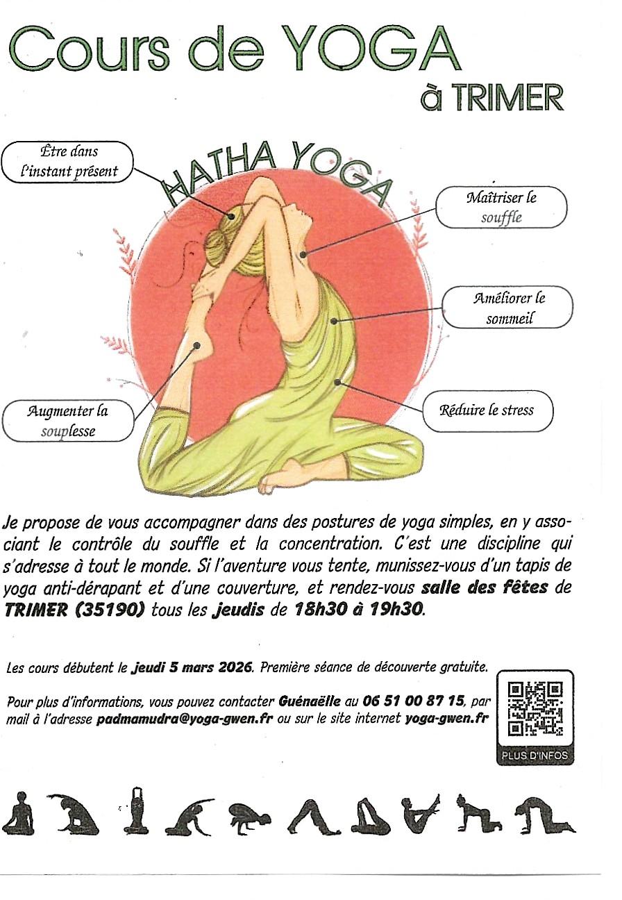 Cours de yoga
